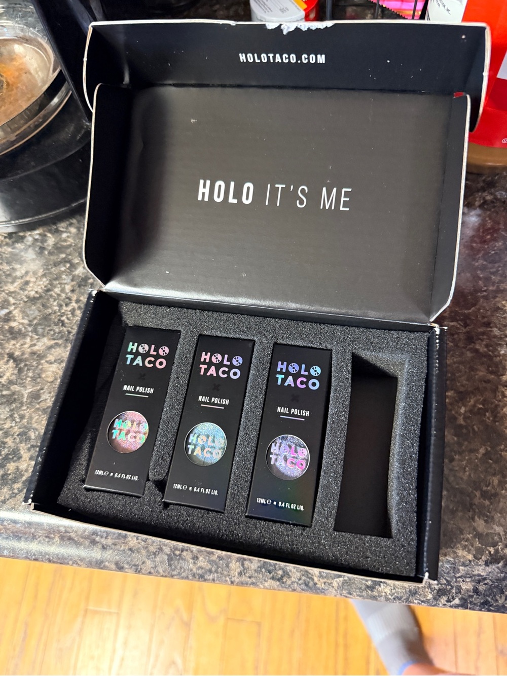Holo Taco New 3 Nail Polish Set